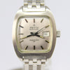 1970s Like New Ladies Zenith Automatic Respirator with Graphite Dial in Stainless Steel with NSA Bracelet
