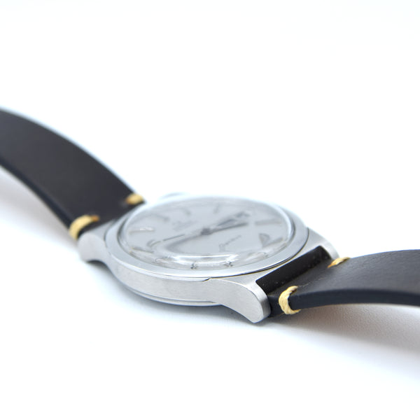 1972 Omega Genève Automatic Day/Date in Stainless Steel Model 166.0169 with Original Omega Buckle, Box and Papers