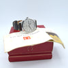1972 Omega Genève Automatic Day/Date in Stainless Steel Model 166.0169 with Original Omega Buckle, Box and Papers