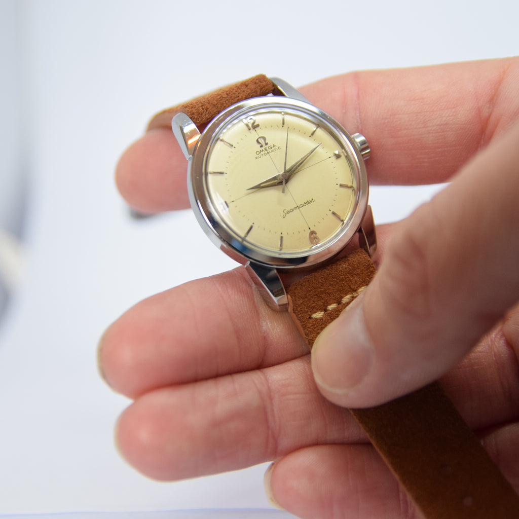 1956 Omega Seamaster Automatic Wristwatch Model 2846 with