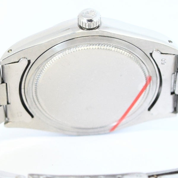 1969 Rolex Oyster Date Precision with Gloss Black Dial in Stainless Steel on Riveted Oyster Model 6694