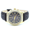 1976 Omega Rare Large Seamaster Cosmic 2000 Automatic Date Model 166.128 with Gloss Brown Spider Web Dial in Gold & Steel