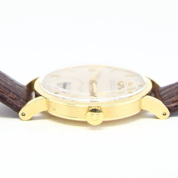 1944 Rare Omega Chronometer in 14ct Gold with Two Tone Dial Cal. 30T2RG Model 2364