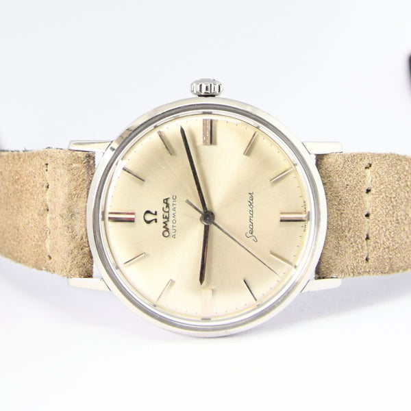 1961 Omega Seamaster Automatic in Stainless Steel Model 14765 Pre Deville