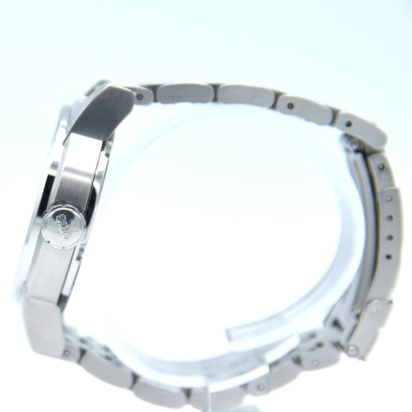 2005 Oris Big Crown Automatic Day Date with Deco Luminous Numbers Model 7500 in Stainless Steel on Bracelet