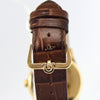 1952 Omega Manual Wind Dress Watch Model 13322 in 9ct Gold with Mixed Arrow and Arabic Numerals Sub Seconds and Original Gold Buckle