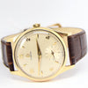 1952 Omega Manual Wind Dress Watch Model 13322 in 9ct Gold with Mixed Arrow and Arabic Numerals Sub Seconds and Original Gold Buckle