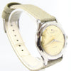 1950s Unusual Baume Swiss Power Reserve Automatic Wristwatch with Mixed Arrow & Arabic Numerals