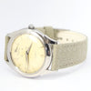 1950s Unusual Baume Swiss Power Reserve Automatic Wristwatch with Mixed Arrow & Arabic Numerals