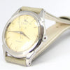 1950s Unusual Baume Swiss Power Reserve Automatic Wristwatch with Mixed Arrow & Arabic Numerals