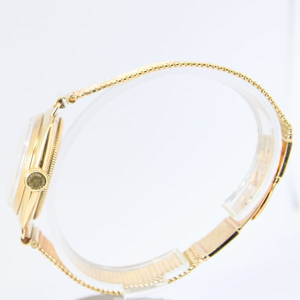 1935 Rare Rolex Oyster Model in 9ct Cushion Oyster Case with 9ct Gold Period Bracelet