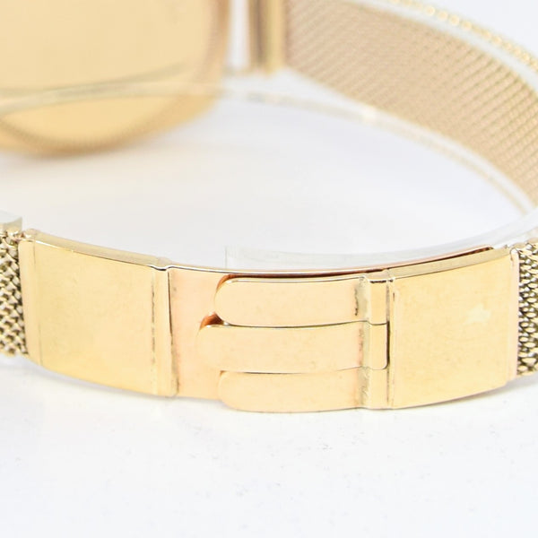 1935 Rare Rolex Oyster Model in 9ct Cushion Oyster Case with 9ct Gold Period Bracelet