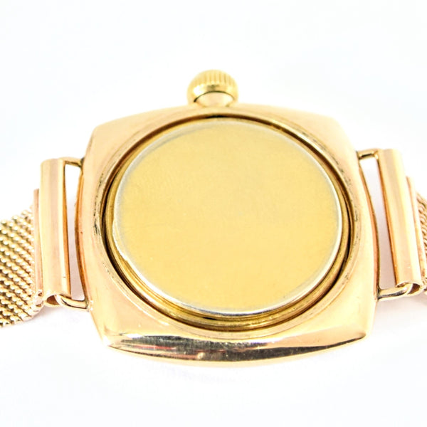 1935 Rare Rolex Oyster Model in 9ct Cushion Oyster Case with 9ct Gold Period Bracelet
