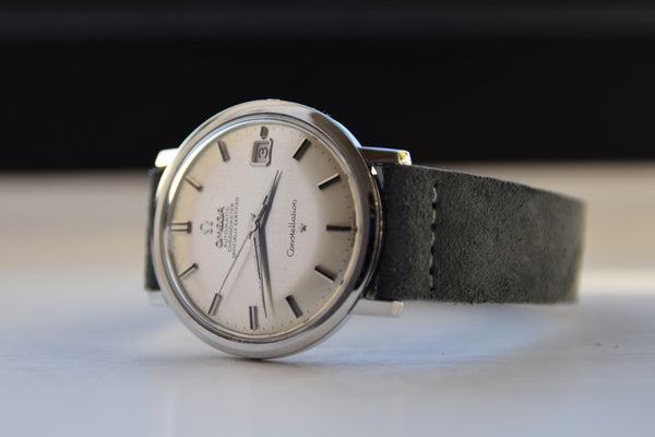 Omega Constellation Automatic Date 168.004 in Stainless Steel on Bracelet 1964