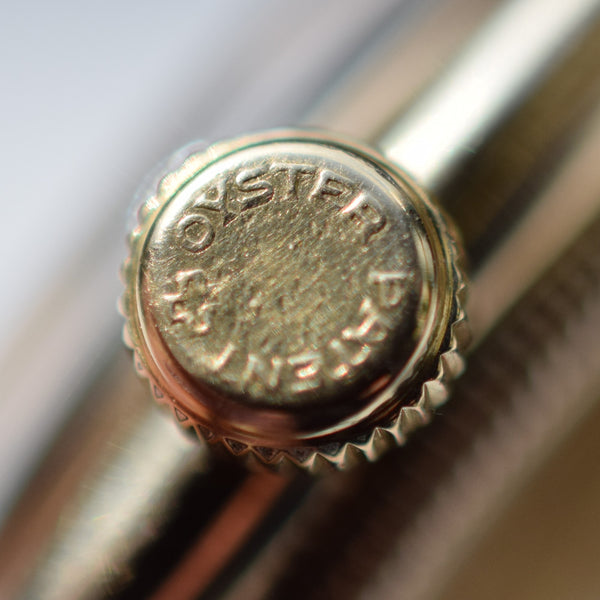 1935 Rare Rolex Oyster Model in 9ct Cushion Oyster Case with 9ct Gold Period Bracelet