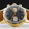 1970s Rone Valjoux Chronograph with Blue Dial in Gold Plate