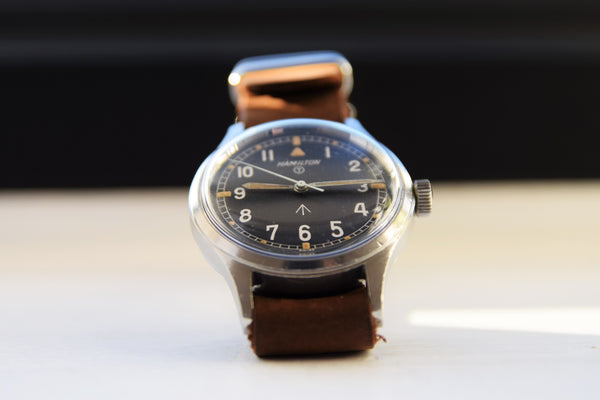 1960s Hamilton Rare Mk11 British Military Issue Wristwatch Model 6B