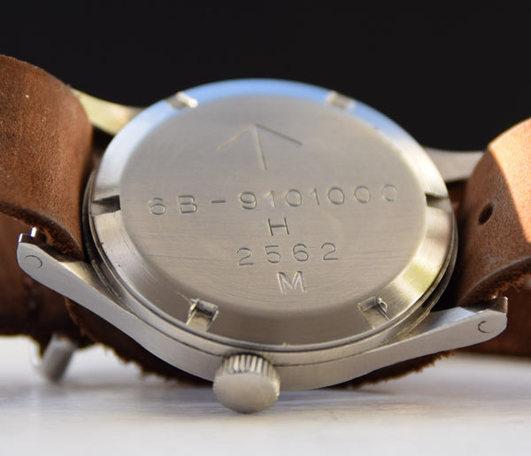 1960s Hamilton Rare Mk11 British Military Issue Wristwatch Model 6B