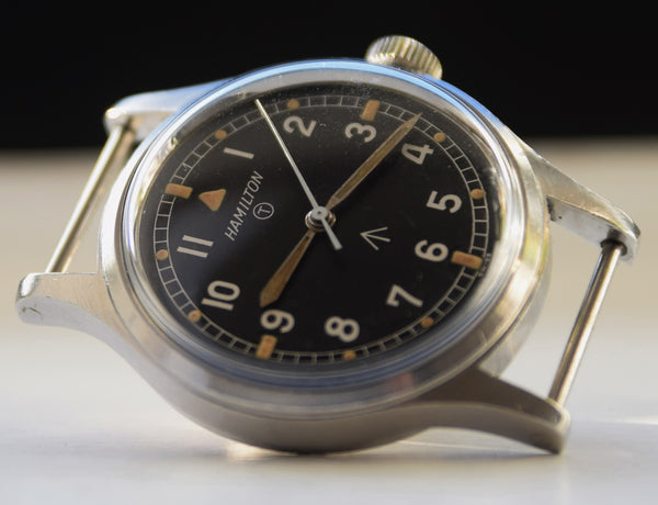 1960s Hamilton Rare Mk11 British Military Issue Wristwatch Model 6B