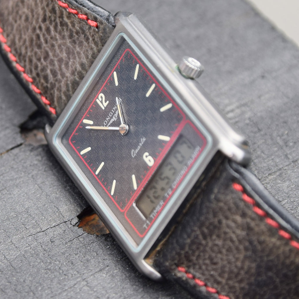 Alarm Longines Split 1980's Longines Dress Watch