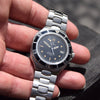 1991 Omega Seamaster Professional 200m Date "Pre Bond" Dive Watch Model 396.1052 in Stainless Steel on Integrated Bracelet