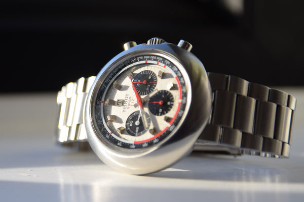 Tissot T12 Chronograph in Stainless Steel on Bracelet with Lemania 873 Circa 1970