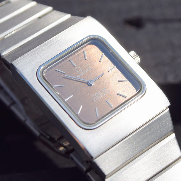 1978 Rare & Special Omega Constellation Buccaneer with Bronze Dial Model 555.0012 with Stainless Steel Bracelet and Original Box and Papers