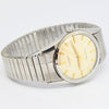 1957 Longines Silver Arrow Manual Wind in Stainless Steel on Rare Longines Fixoflex Bracelet Model 9100 & Archive Extract