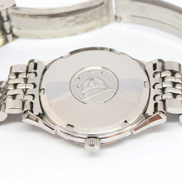 1964 Omega Constellation Auto with Dog Leg Lugs & Original Box Model 168.005 on Beads of Rice Bracelet