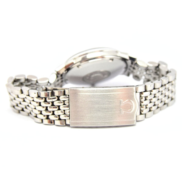 1964 Omega Constellation Auto with Dog Leg Lugs & Original Box Model 168.005 on Beads of Rice Bracelet