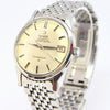 1964 Omega Constellation Auto with Dog Leg Lugs & Original Box Model 168.005 on Beads of Rice Bracelet