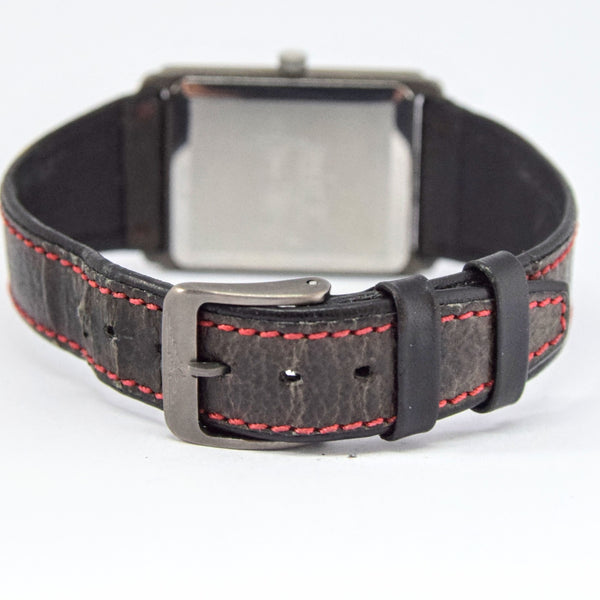 1980s Longines Split 5 Quartz Dual Display Alarm Watch Model 192-4948 with Box and Papers