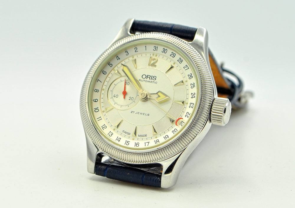 Oris Big Crown Pointer Date Automatic in Stainless Steel Model 7482 with Box Circa 1990s