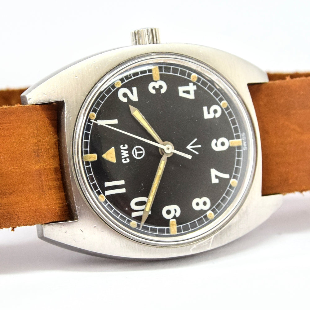 1976 CWC W10-6645-99 British Military Issue Mechanical Wristwatch with Hacking Seconds