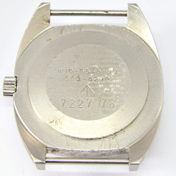 1976 CWC W10-6645-99 British Military Issue Mechanical Wristwatch with Hacking Seconds