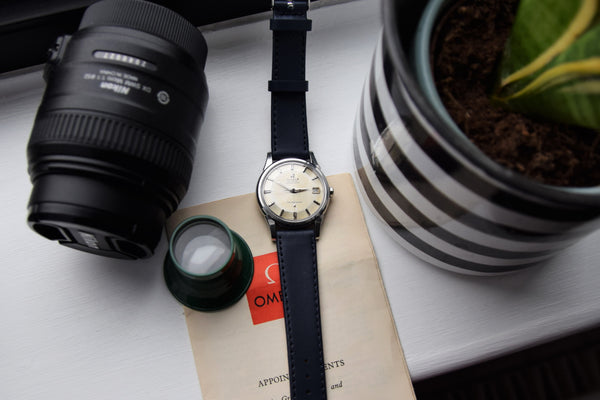 Omega Constellation Pie Pan Date Model 14393 in Stainless Steel 1961