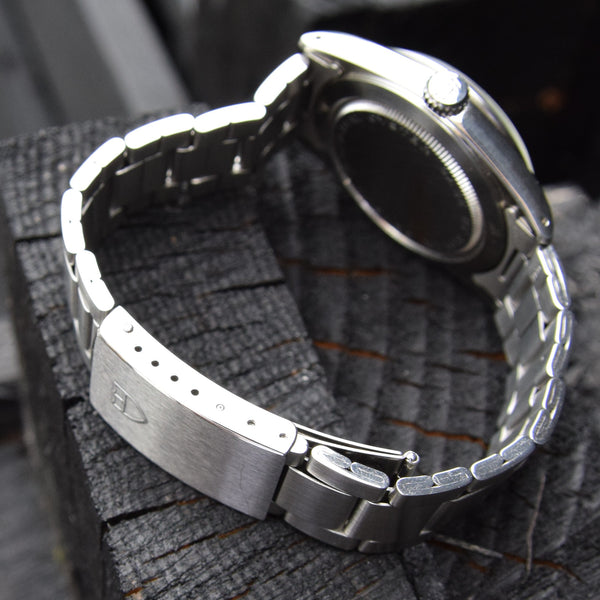 1997 Tudor Prince Date Day Automatic Rotor Self-Winding Stainless Steel Wristwatch Model 76200