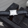 Classic Cartier Full Size Tank Solo Model 2715 in Stainless Steel with Deployment Buckle & Box Circa 2010