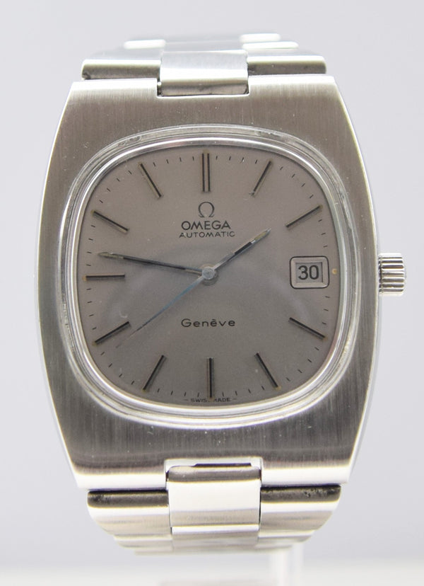 1974 Omega Geneve Automatic Date in Stainless Steel Model 1660191