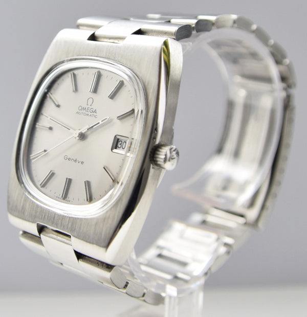 1974 Omega Geneve Automatic Date in Stainless Steel Model 1660191