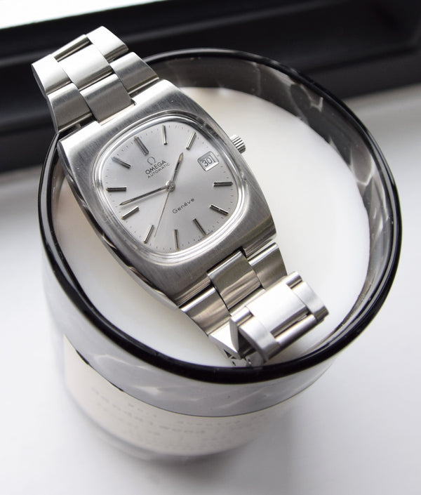 1974 Omega Geneve Automatic Date in Stainless Steel Model 1660191