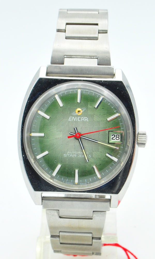 1970s Enicar Ocean Pearl Automatic New Old Stock NOS Ref. 165.39.18