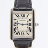 Classic Cartier Full Size Tank Solo Model 2715 in Stainless Steel with Deployment Buckle & Box Circa 2010
