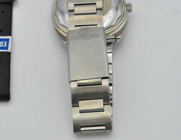 1970s Enicar Ocean Pearl Automatic New Old Stock NOS Ref. 165.39.18