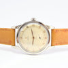 1950 Omega Large Automatic Bumper with Arabic Dial Jumbo Model 2493 in Stainless Steel Case with Archive Extract