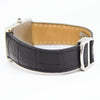 Classic Cartier Full Size Tank Solo Model 2715 in Stainless Steel with Deployment Buckle & Box Circa 2010