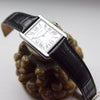 Classic Cartier Full Size Tank Solo Model 2715 in Stainless Steel with Deployment Buckle & Box Circa 2010