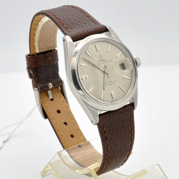 1966 Tudor Prince Oysterdate Automatic Rotor Self-Winding Stainless Steel Wristwatch Model 7996