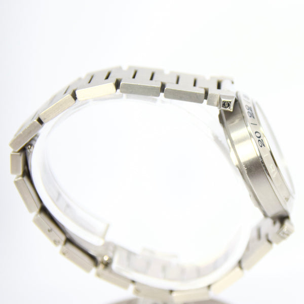 2000 Cartier Pasha C W31029M7-2377 Automatic GMT in Stainless Steel on Bracelet with Box and Book