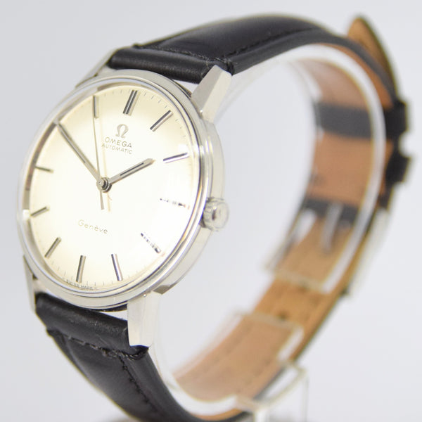 1968 Omega Geneve Seamaster Automatic in Stainless Steel Model 166.002 with Box
